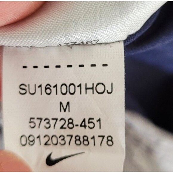 Nike Womens M Blue Running Shorts Brief Lined Athletic Swoosh Workout Gym - Picture 8 of 9